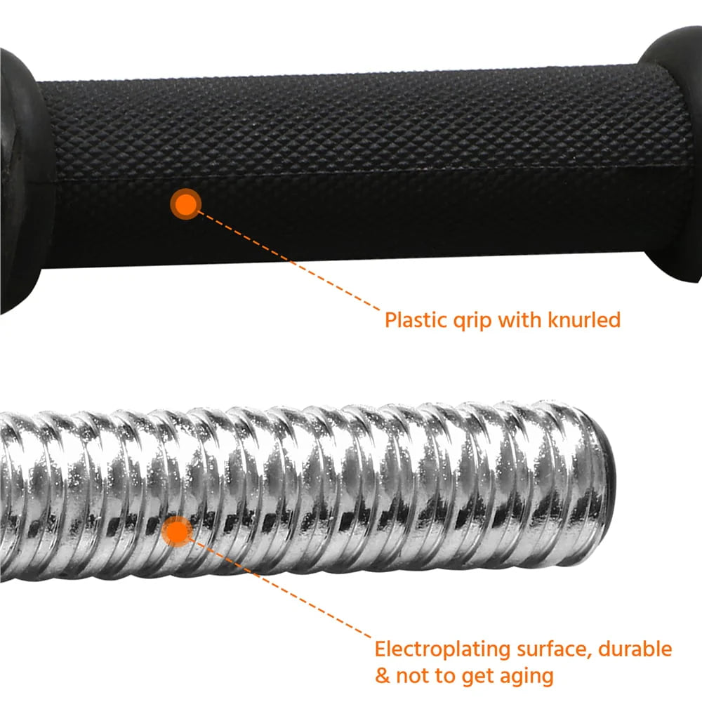 66 Lb. Adjustable Dumbbell Set Black Q460432