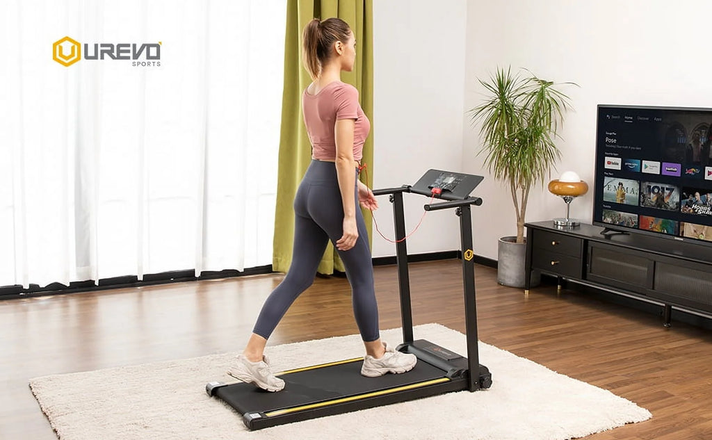 2.25HP Folding Treadmill with LCD Display R1945