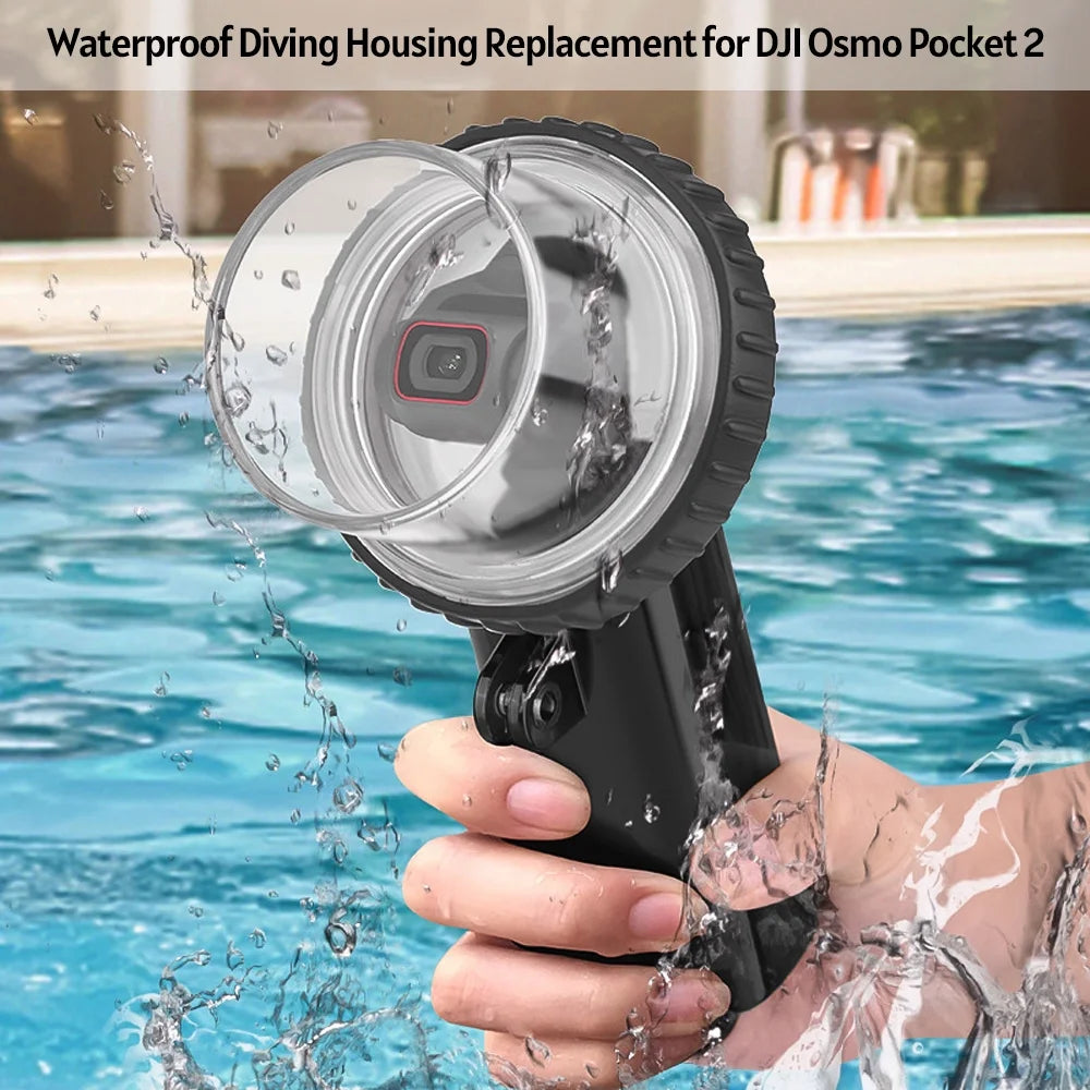 Waterproof Diving Housing Underwater 60M with Lanyard for Osmo Pocket 2 Action Camera K116872