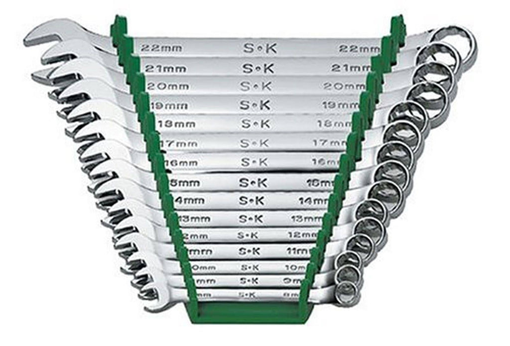 15 Piece Fractional Combination Wrench Set C7146