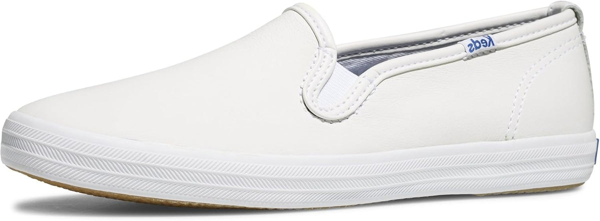 White Leather Slip on Sneaker G813226