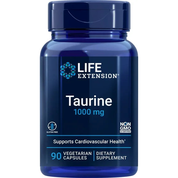 Taurine 1000 mg 90 Capsules Q2741