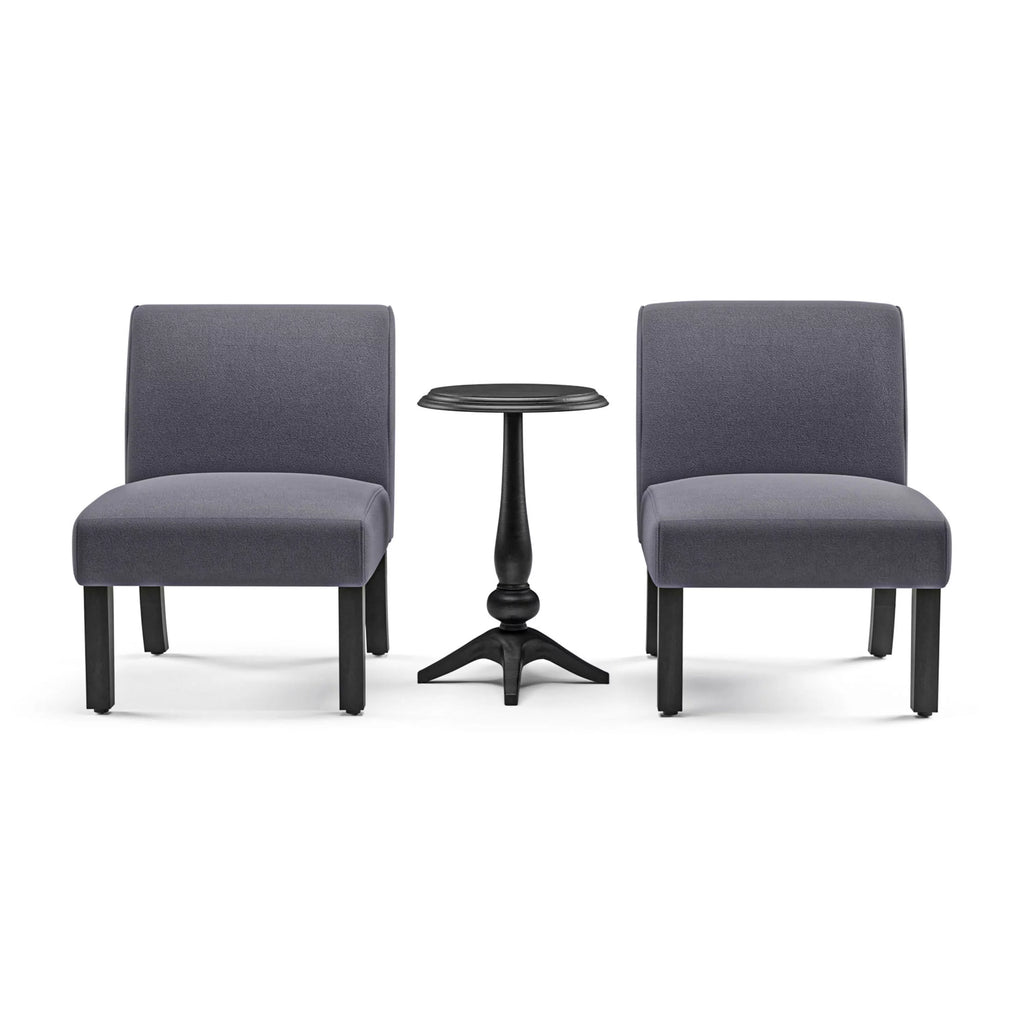 3-Piece Gray Accent Living Room Set T43909
