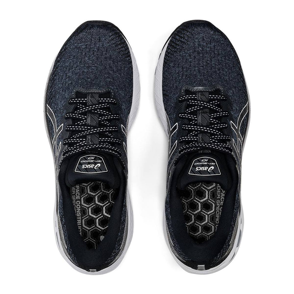 Black/White 8 D Running Shoes K458651