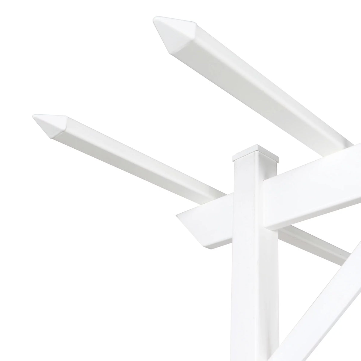 White PVC Garden Arbor E7051