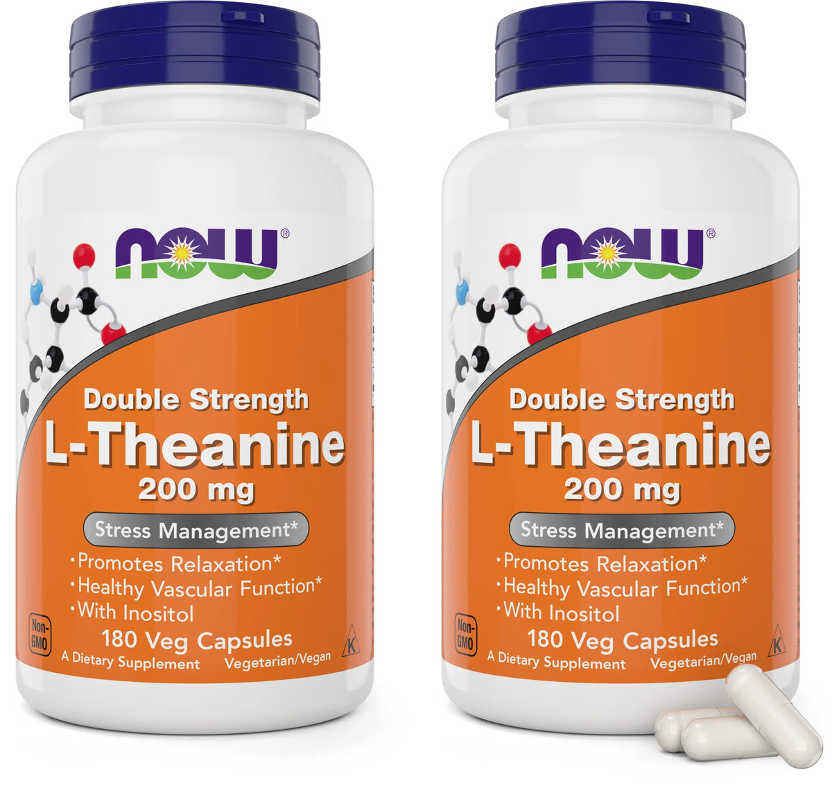 200 mg L-Theanine Vegetarian Capsules J9043