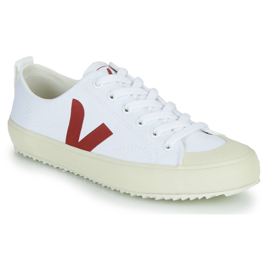 White Canvas Shoes A5998
