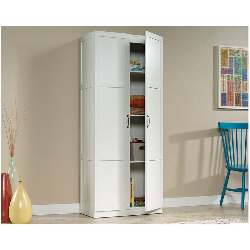 White Storage Cabinet K8458
