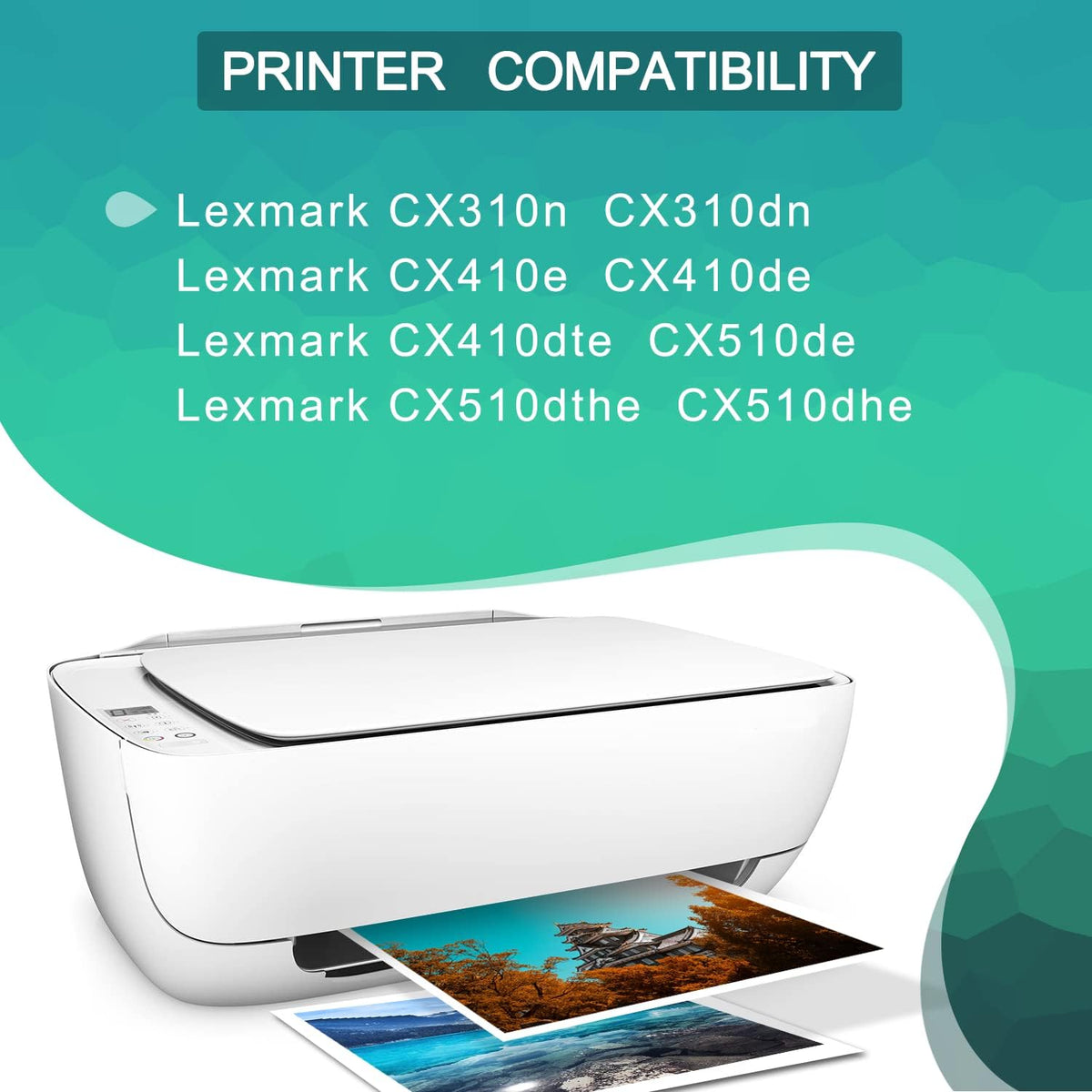 Remanufactured Toner Cartridge 4 Pack L96666