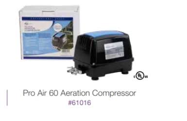 Aquascape Pro Air 60 Aeration Compressor Y1926