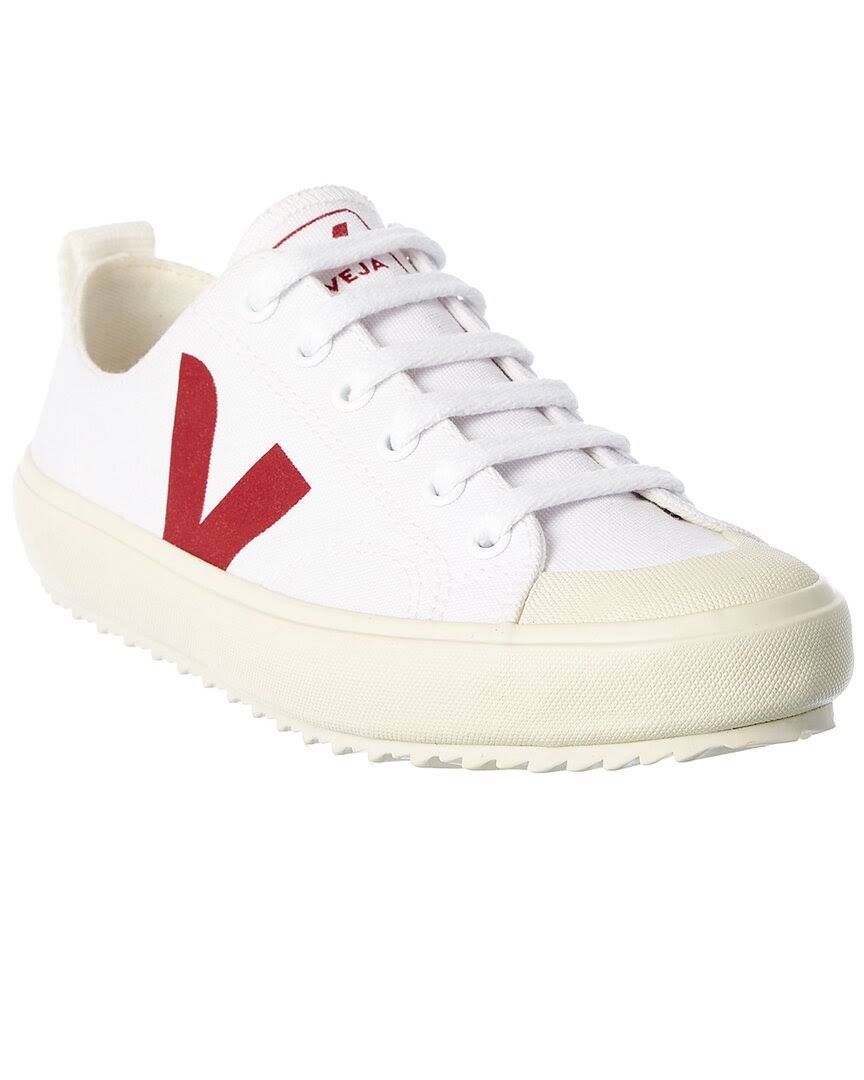 White Canvas Shoes A5998