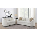 Latte Fabric Upholstered 2-piece Living Room Set K32292