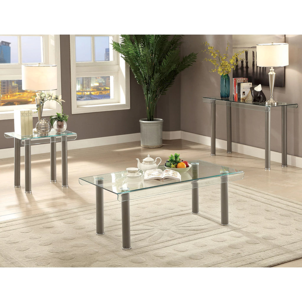 Contemporary 2-Piece Coffee Table Set K44640
