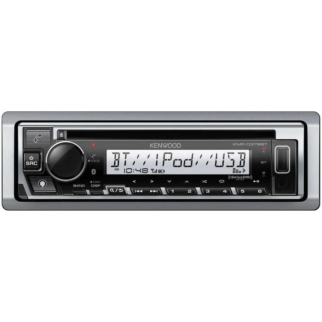 Single-DIN In-Dash CD Receiver with Bluetooth B107