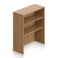 2-Shelf Tabletop Bookcase, Autumn Walnut N7129