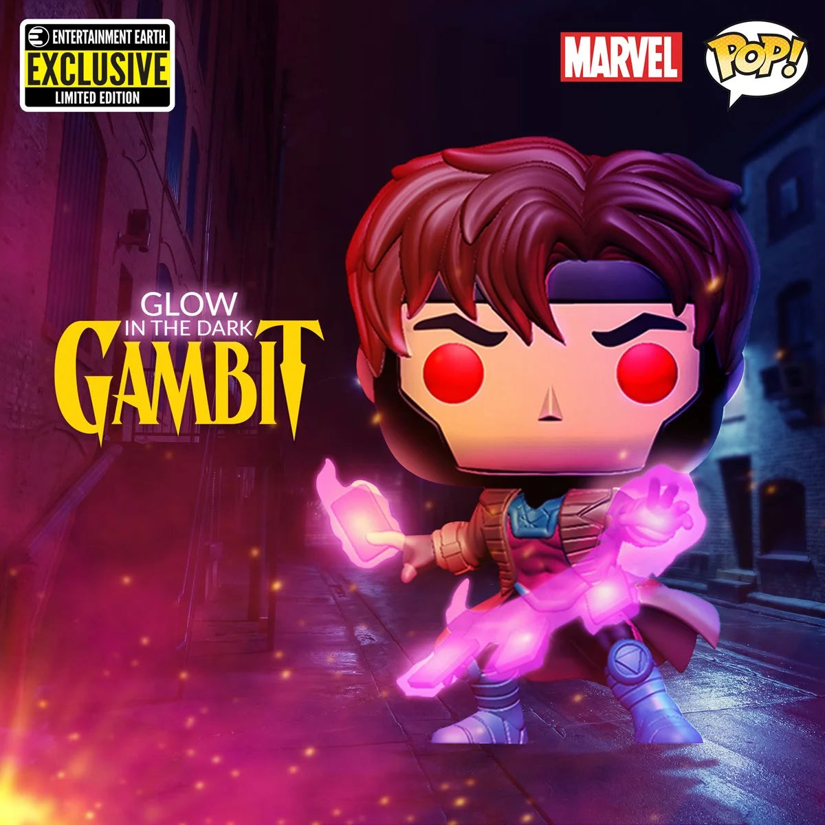 Translucent Glow X-Men Gambit Figure D261940