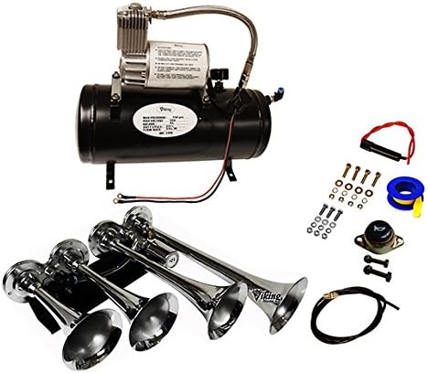 4 Trumpet Train Air Horn Kit Q7558
