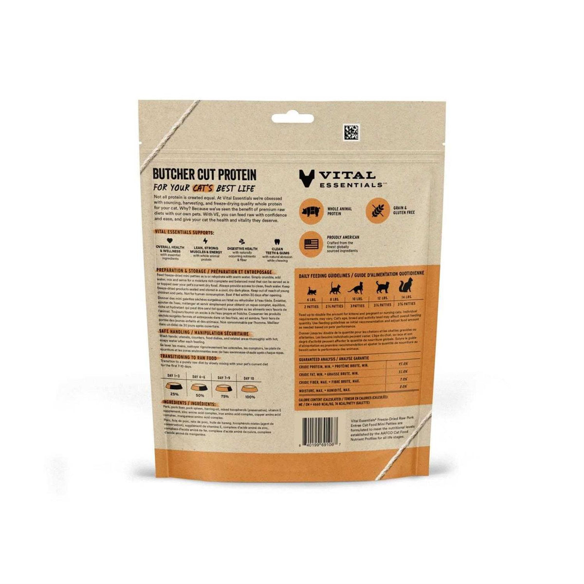 Freeze-Dried Raw Cat Food I850299