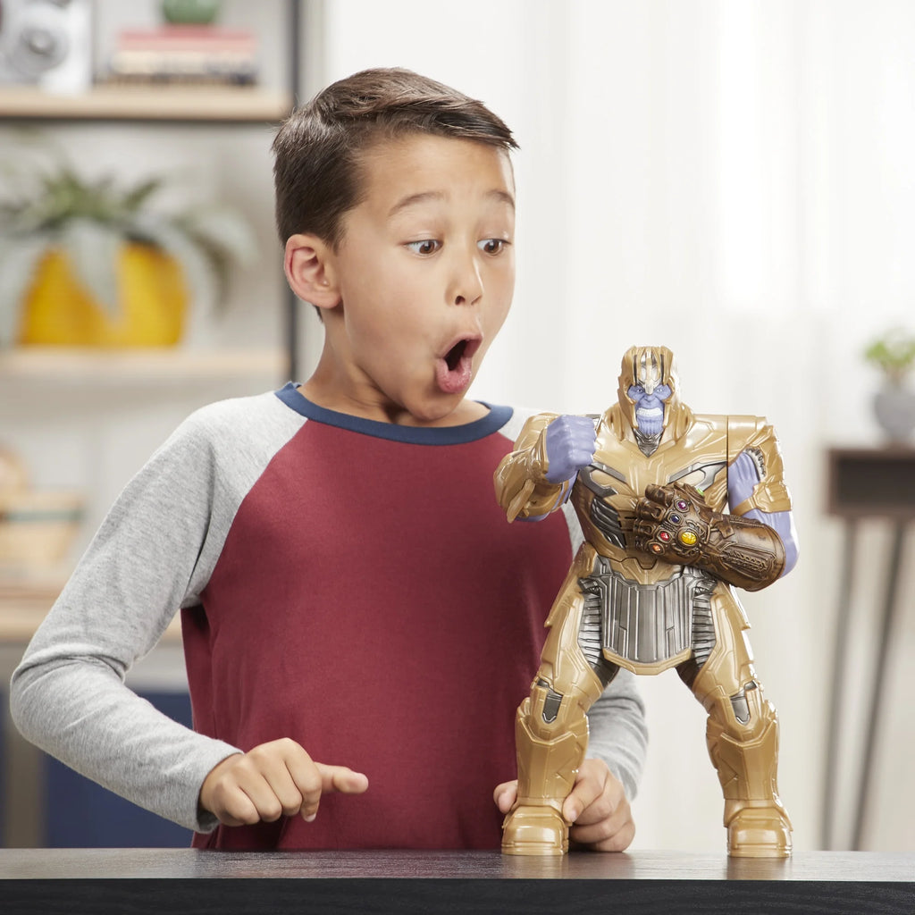 13.75 in Thanos Action Figure with 20+ Sounds X37842