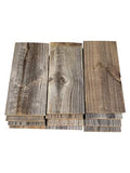 Rustic Weathered Reclaimed Wood Planks (6 planks - 24" long) V7625