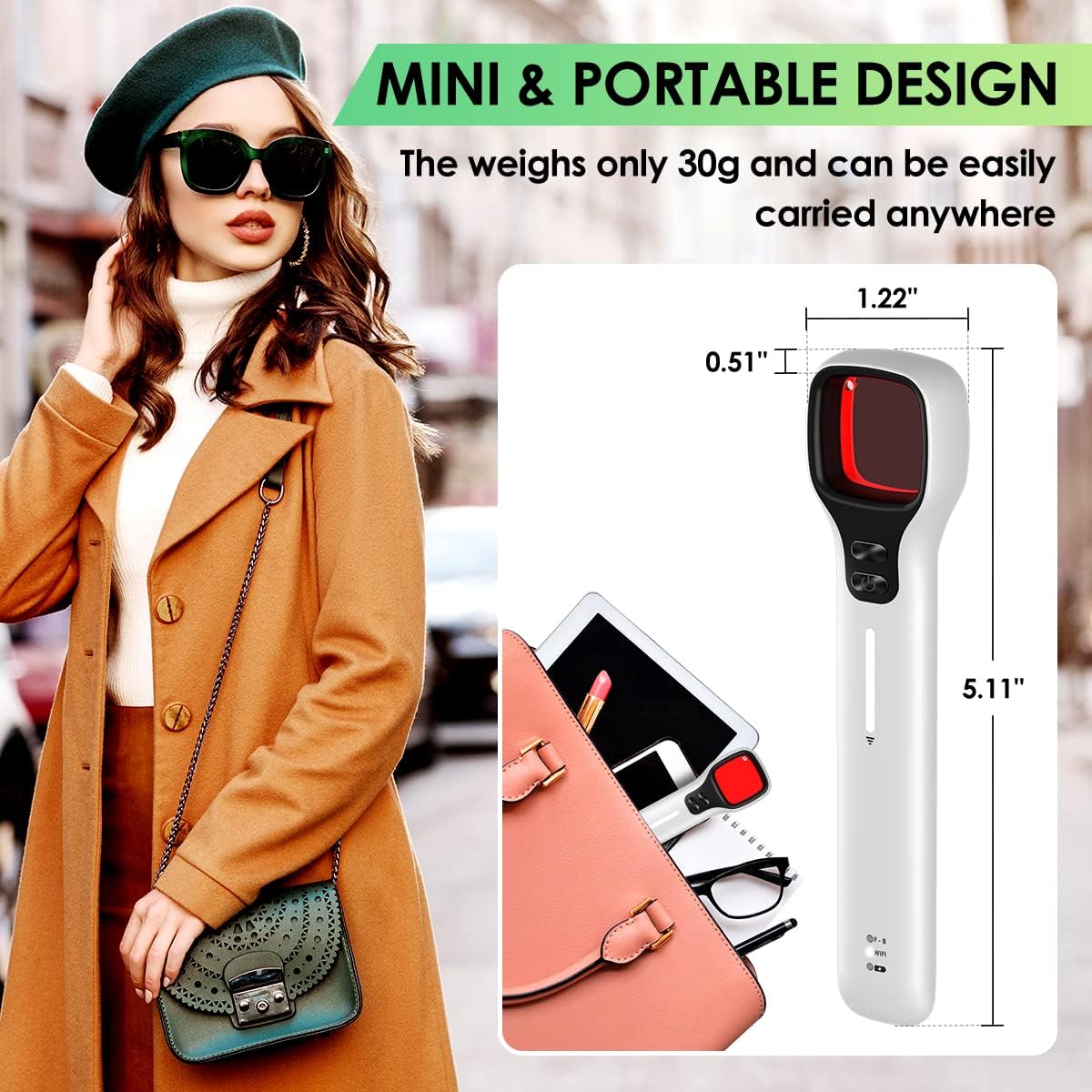 Portable Anti Spy Detector with 3 Detection Modes B14886