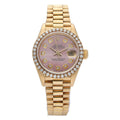 18k Yellow Gold Automatic Ladies Watch A7786