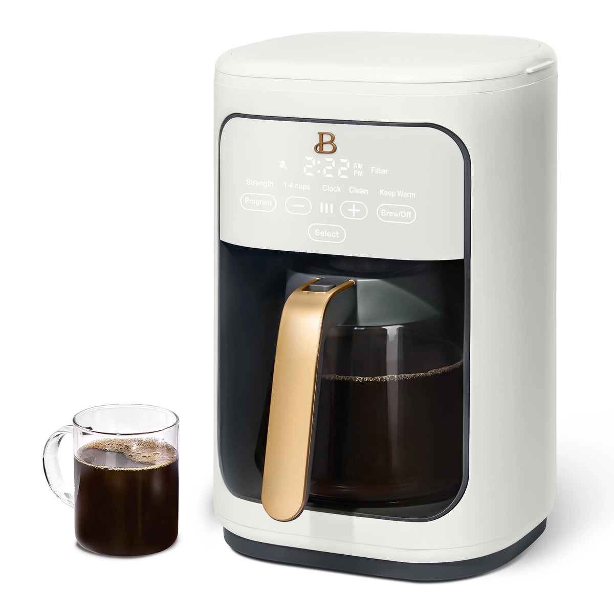 14-Cup Programmable Drip Coffee Maker with Touch-Activated Display K468478