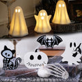3 Pack Ceramic Halloween Tiered Tray Decor V8691