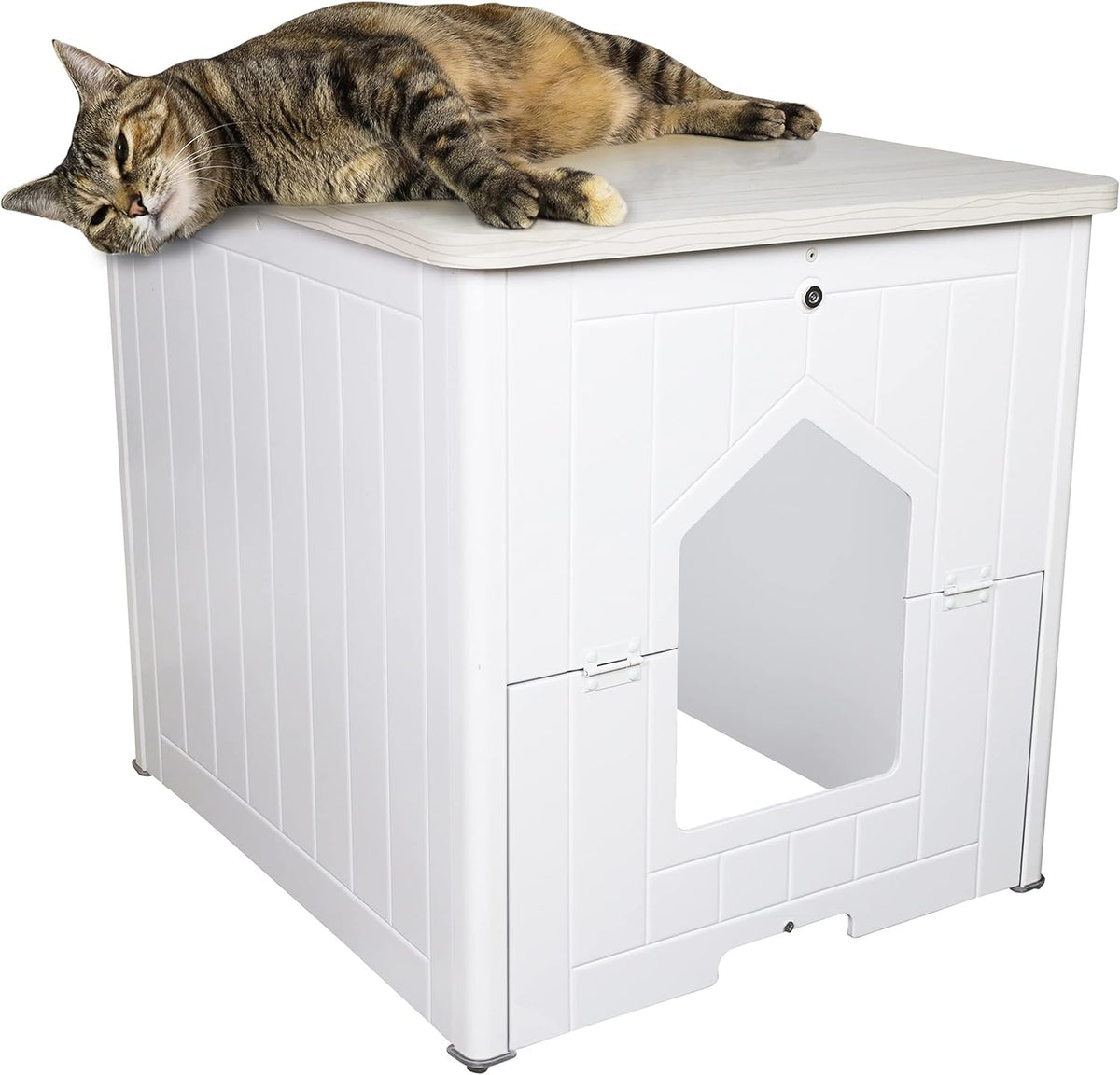 Enclosed Cat Litter Box Furniture Y315