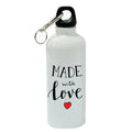White Aluminum 20 oz Water Bottle D3444