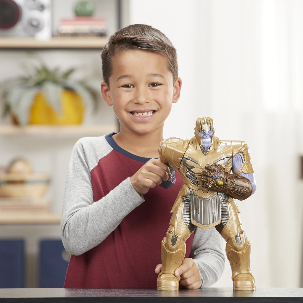 13.75 in Thanos Action Figure with 20+ Sounds X37842