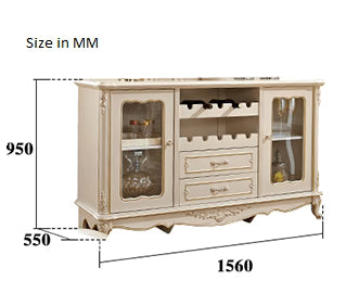 Wooden Sideboard Cupboards Y981