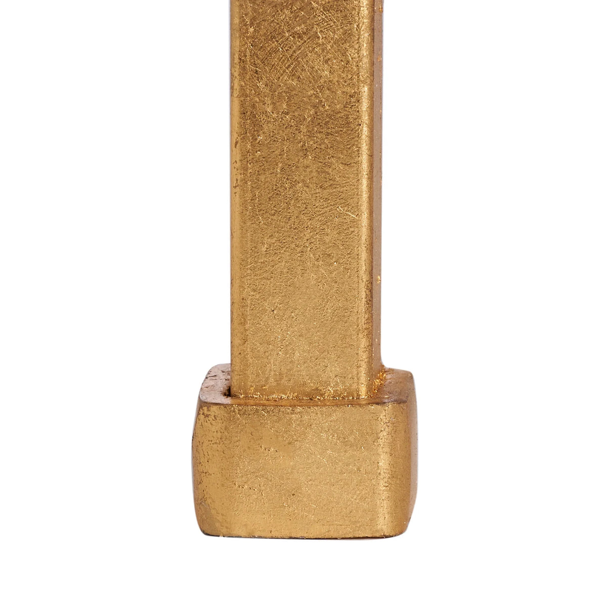 Glass Top Metal End Table H16109