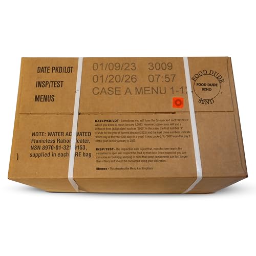 6-Pack Meals Ready to Eat Military Rations A65288