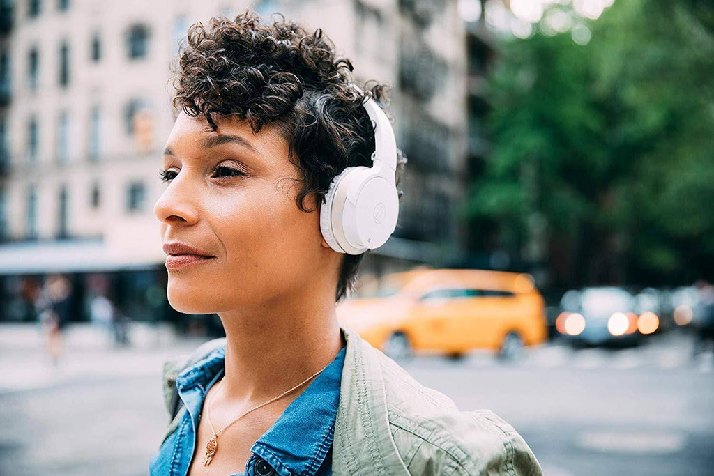 White Wireless On-Ear Headphones A2216