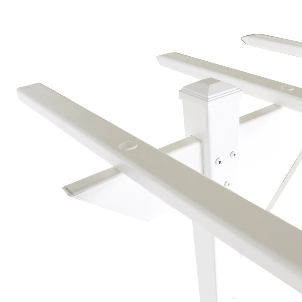 White PVC Garden Arbor E7051