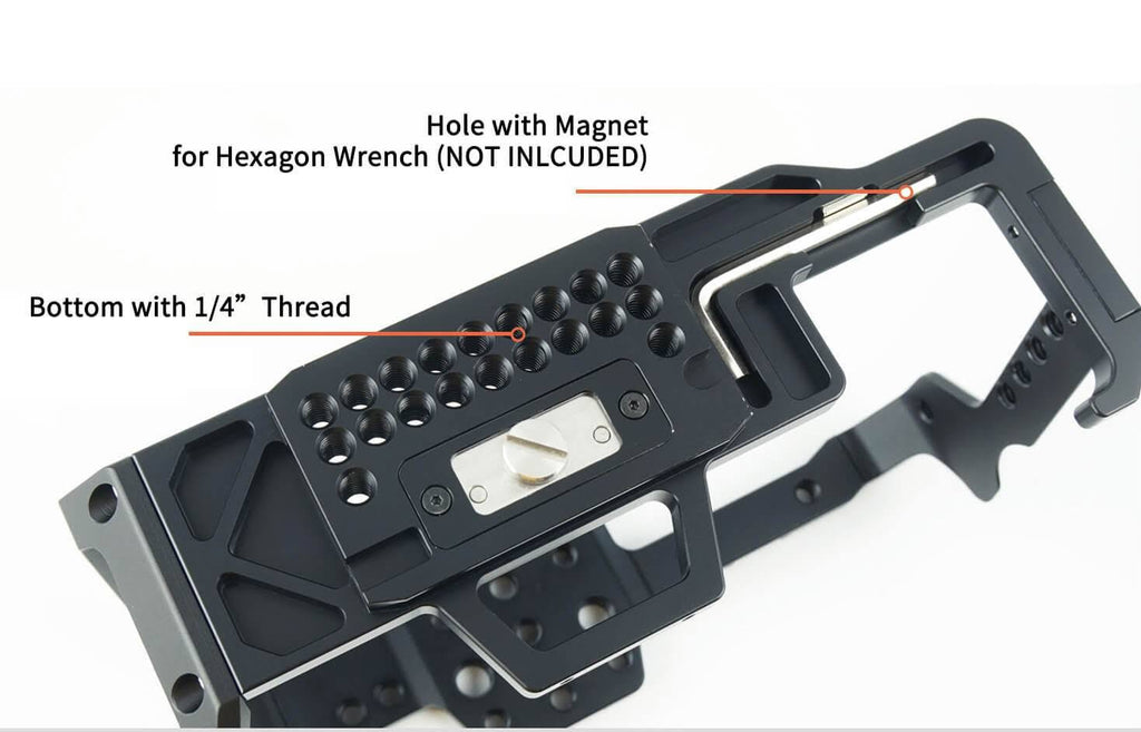 Cage Kit 5 for Blackmagic Pocket Cinema Camera 6K/4K X870