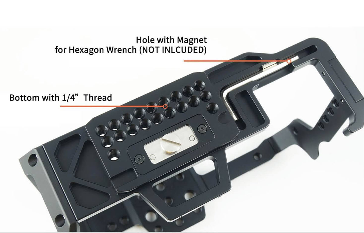 Cage Kit 5 for Blackmagic Pocket Cinema Camera 6K/4K X870