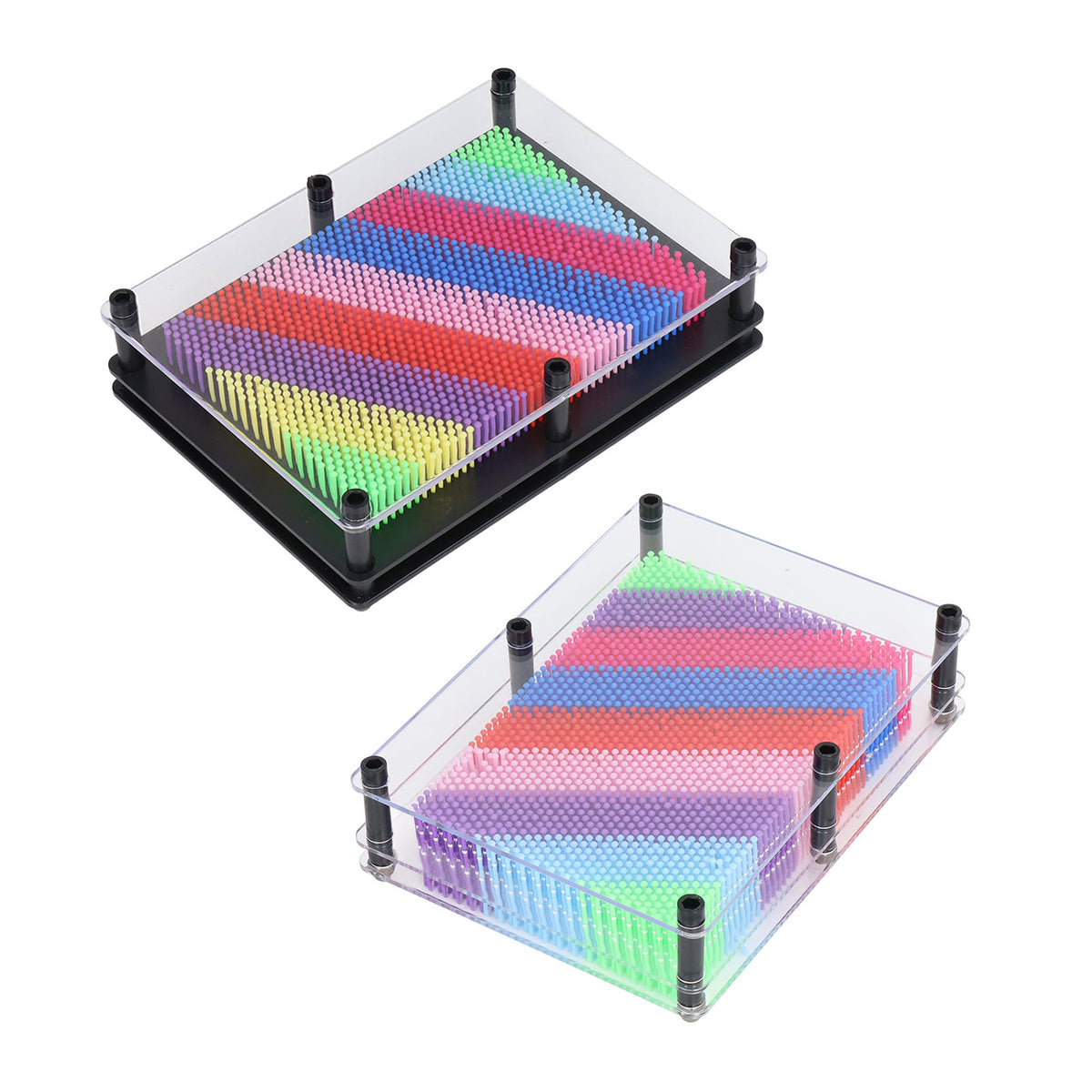 3d Pin Art Toy with Black border N4956