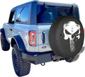 33 Soft Tire Cover Distressed Skull Pack of 2 N133102