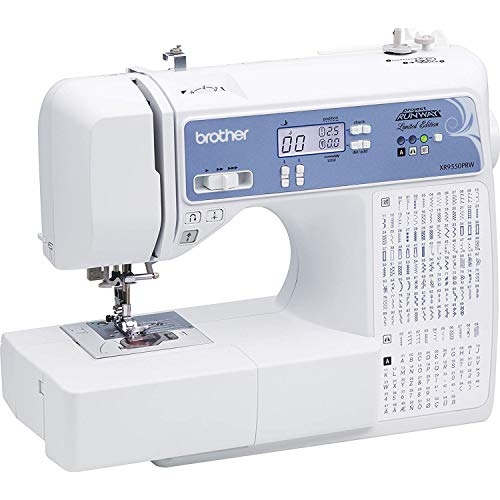 Computerized Sewing and Quilting Machine with 165 Built-in Stitches, LCD Display, White Y97248