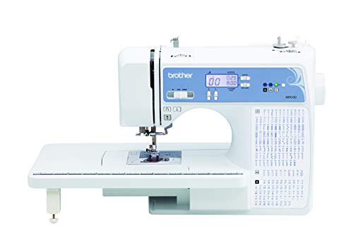 Computerized Sewing and Quilting Machine with 165 Built-in Stitches, LCD Display, White Y97248