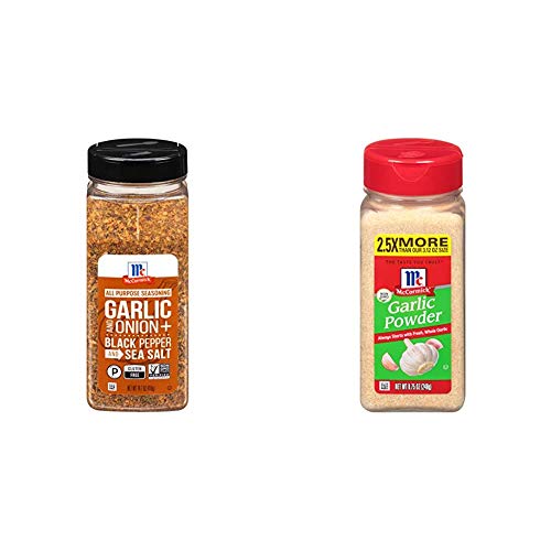 All Purpose Seasoning, 14.7 oz & Garlic Powder, 8.75 Oz I37533