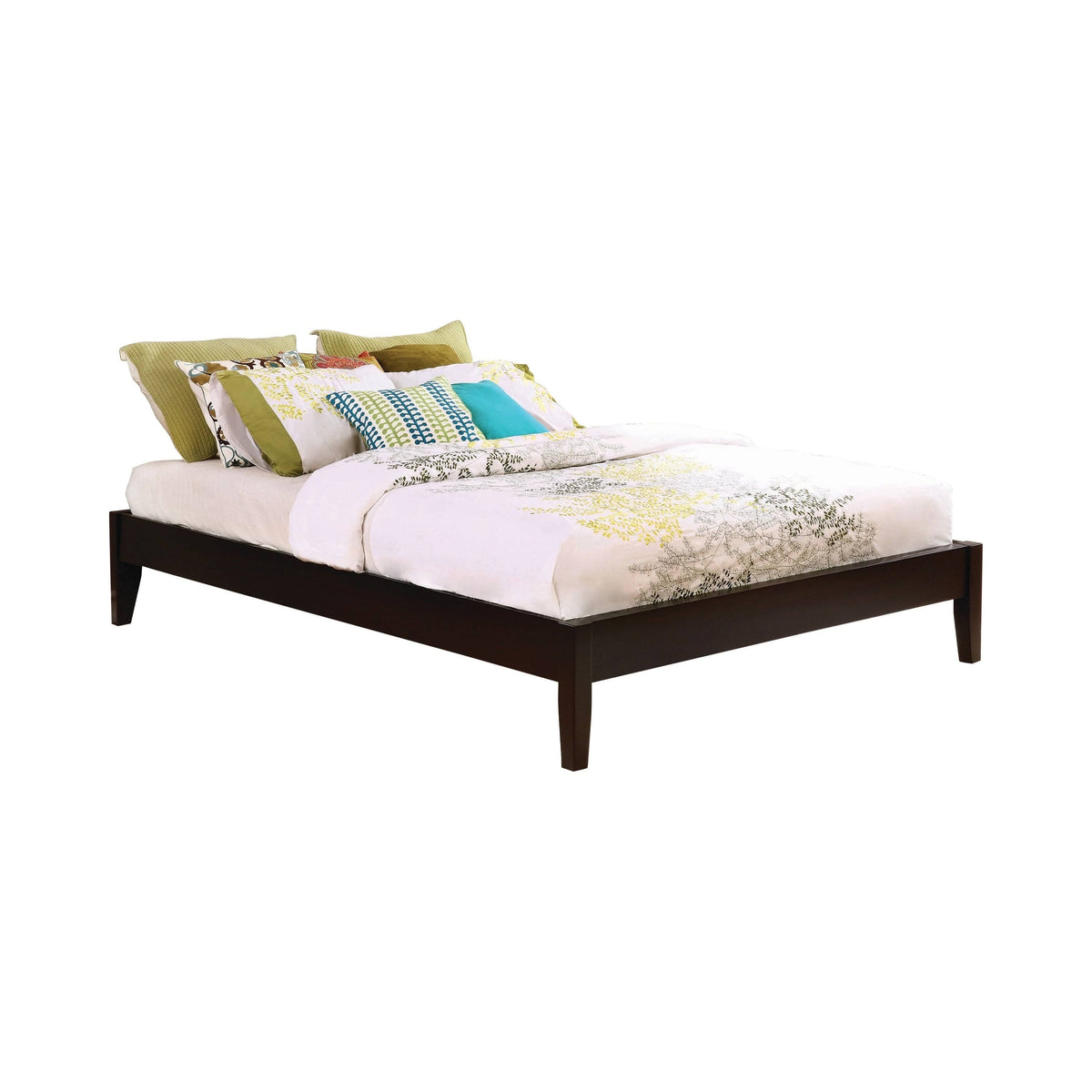 Cappuccino King Platform Bed F867118