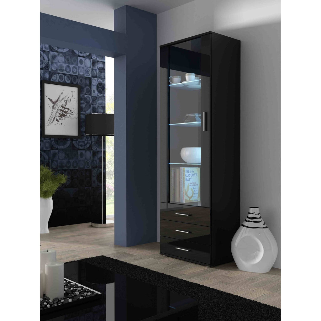 Black Modular Bookcase I7705