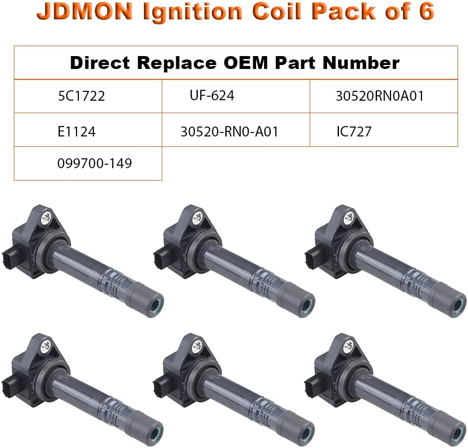 Ignition Coils Pack of 6 L5774