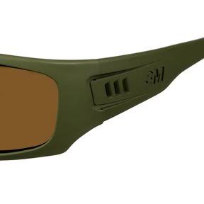 Green Frame Brown Polarized Lens Anti-Fog Coating Safety Glasses V3873