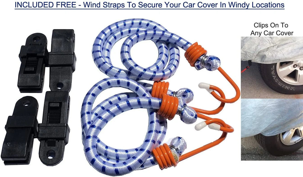 Weatherproof Car Cover with Fleece Lining Z893724