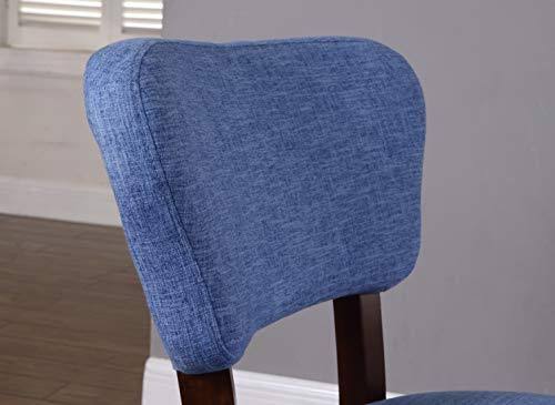 Blue Round Seat Accent Chair T802826