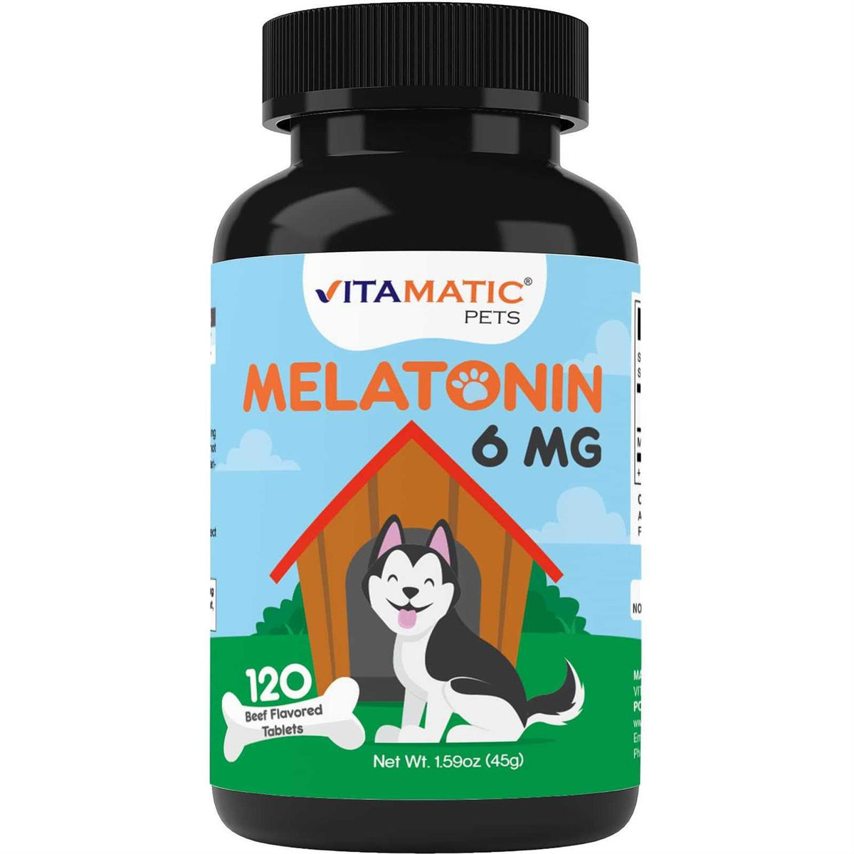 6 mg Melatonin for Dogs T927
